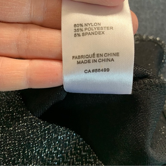 La Donna Shimmering Black sequin cocktail dress M - Picture 13 of 13